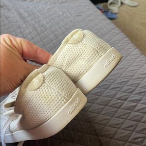 Allbirds Cream Knit Sneakers